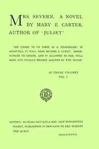 Mrs. Severn: A Novel, Vol. 1 (of 3) by Mary Elizabeth Carter
