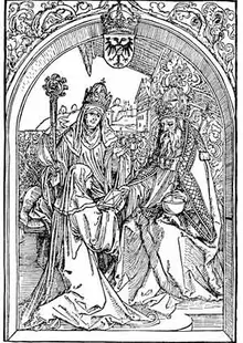 Portrait of Hrotsvitha