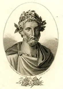 Portrait of Titus Maccius Plautus