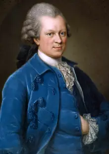 Portrait of Gotthold Ephraim Lessing