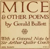 Mice & Other Poems by Gerald Bullett