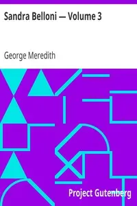 Sandra Belloni — Volume 3 by George Meredith