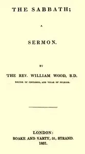 The Sabbath: A Sermon by John Warton