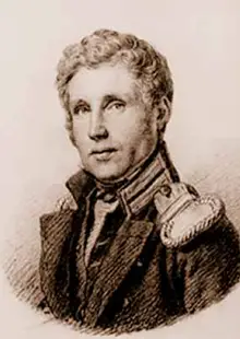 Portrait of Otto von Kotzebue