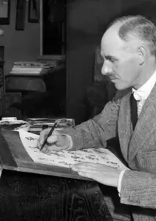 Portrait of H. M. (Henry Mayo) Bateman