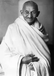 Portrait of Mahatma Gandhi