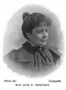 Portrait of Jane T. Stoddart