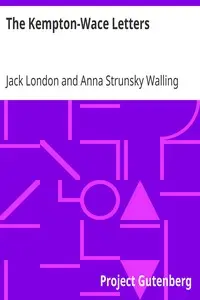 The Kempton-Wace Letters by Jack London