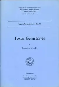 Texas Gemstones by Elbert A. King