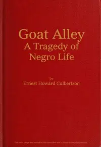 Goat Alley: A Tragedy of Negro Life by Ernest Howard Culbertson