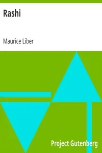 Rashi by Maurice Liber