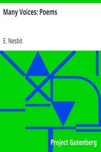 Many Voices: Poems by E. (Edith) Nesbit