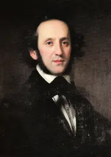 Portrait of Felix Mendelssohn-Bartholdy