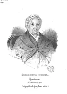 Portrait of Elizabeth Nihell
