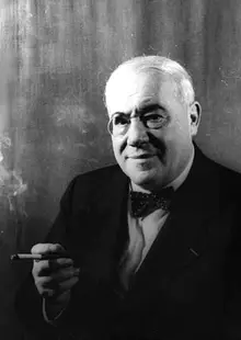 Portrait of Ferenc Molnár