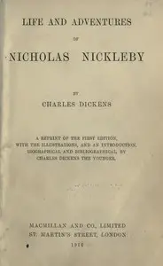 Nicholas Nickleby by Charles Dickens