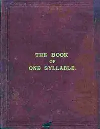 The book of one syllable by Esther Bakewell
