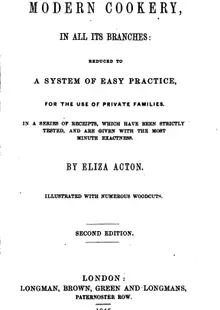 Portrait of Eliza Acton