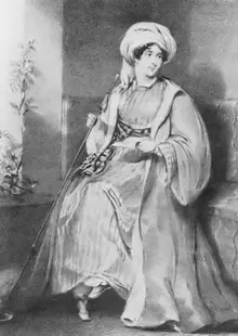 Portrait of Hester Stanhope