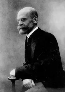 Portrait of Émile Durkheim
