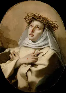 Portrait of of Siena Catherine