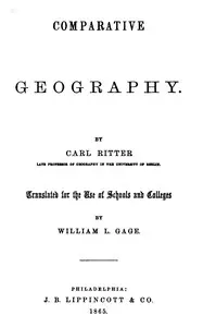 Comparative geography by Carl Ritter