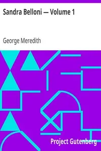 Sandra Belloni — Volume 1 by George Meredith