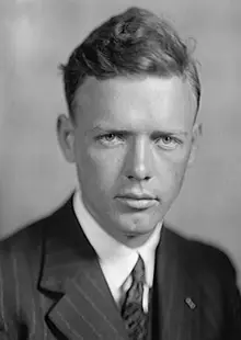 Portrait of Charles A. (Charles Augustus) Lindbergh