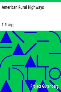 American Rural Highways by T. R. (Thomas Radford) Agg
