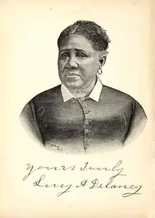 Portrait of Lucy A. (Lucy Ann) Delaney