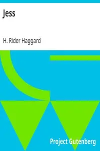 Jess by H. Rider (Henry Rider) Haggard