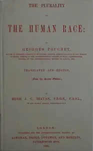 The plurality of the human race by G. (Georges) Pouchet